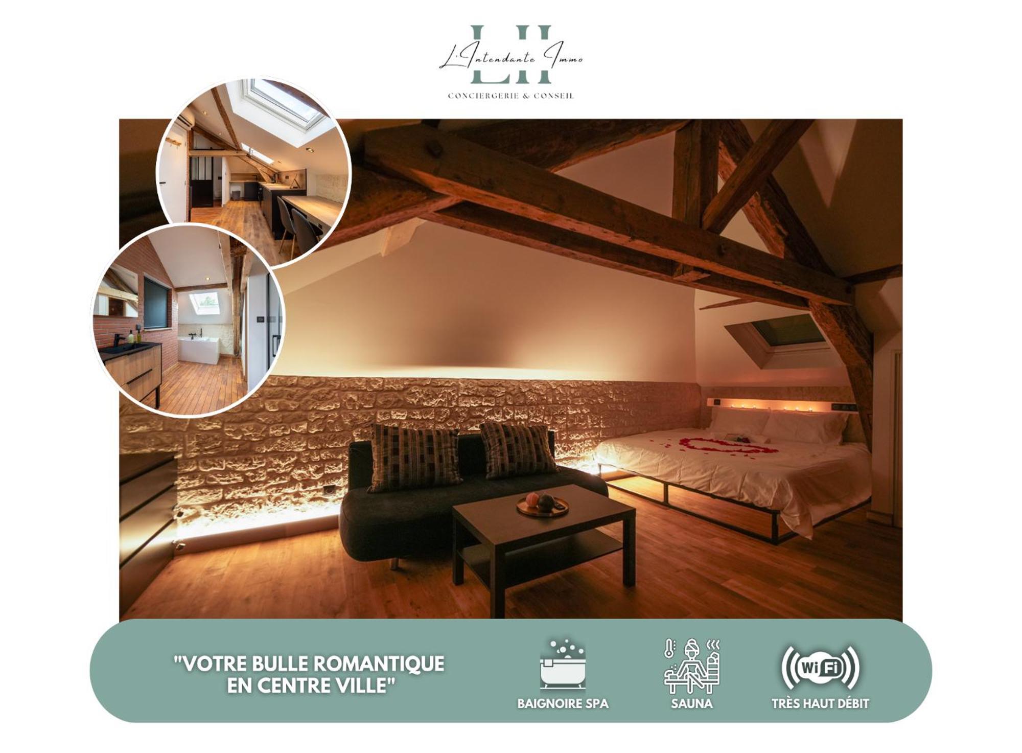 Evasion Chic, Spa Et Sauna Sous Les Toits Nancy Esterno foto