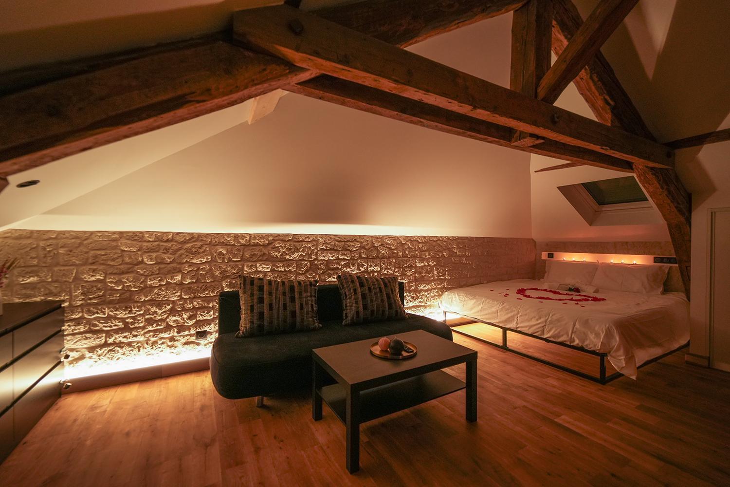 Evasion Chic, Spa Et Sauna Sous Les Toits Nancy Esterno foto